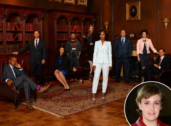 Scandal Cast, Lena Dunham Scandal Cast, Lena Dunham